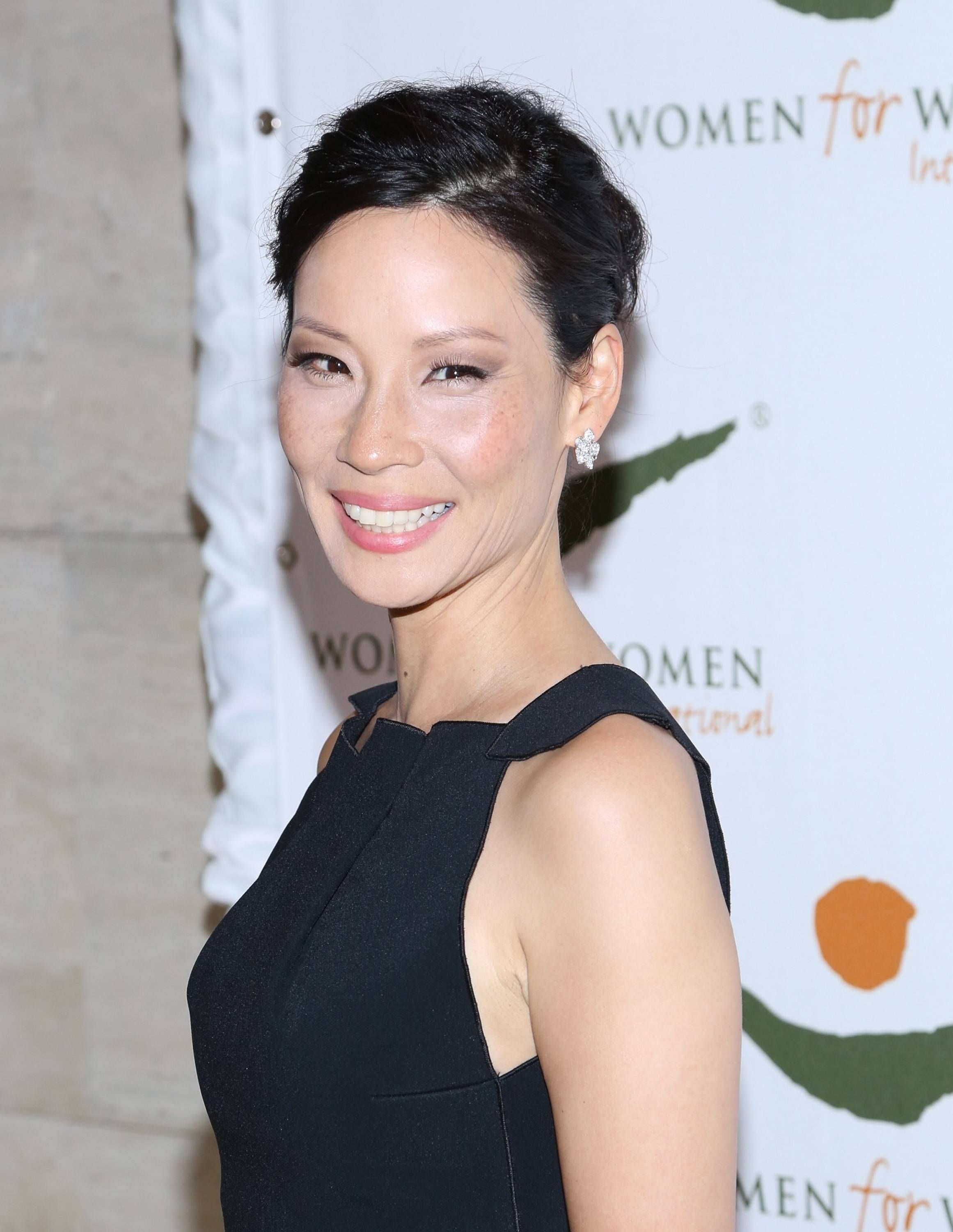 Lucy Liu Women for Women International Gala in NY 11/8/12