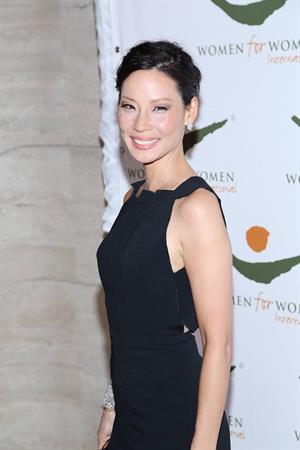 Lucy Liu Women for Women International Gala in NY 11/8/12