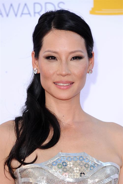 Lucy Liu - 64th Primetime Emmys Nokia Theatre LA Sept 23 2012