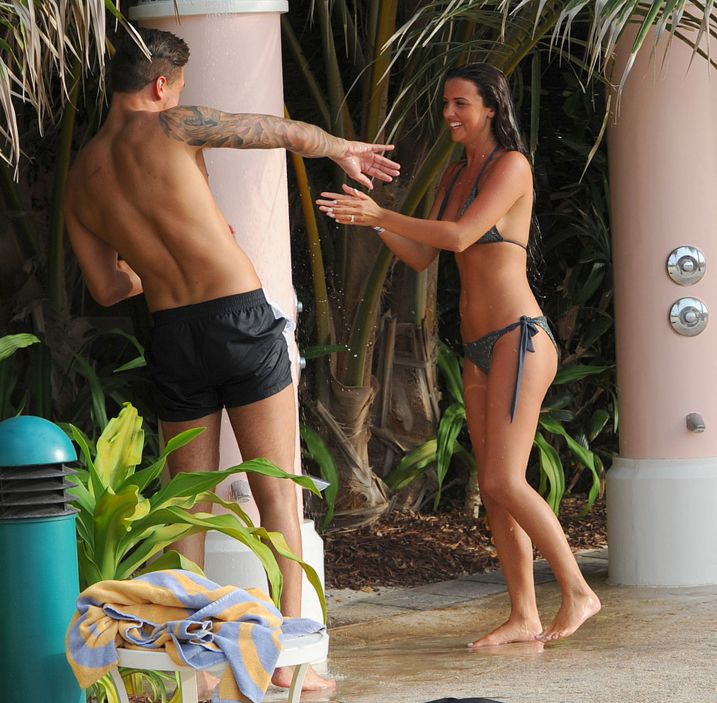 Lucy Mecklenburgh - Bikini Candids In Dubai June 18, 2012