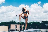 Hailey McLaine Outland in a bikini