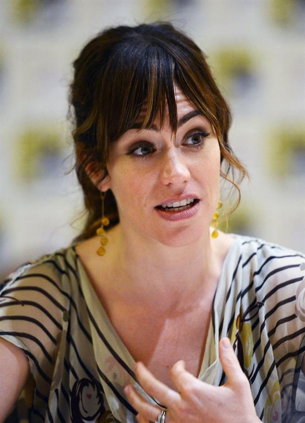 Maggie Siff - Sons of Anarchy panel during Comic-Con in San Diego (July 15, 2012)