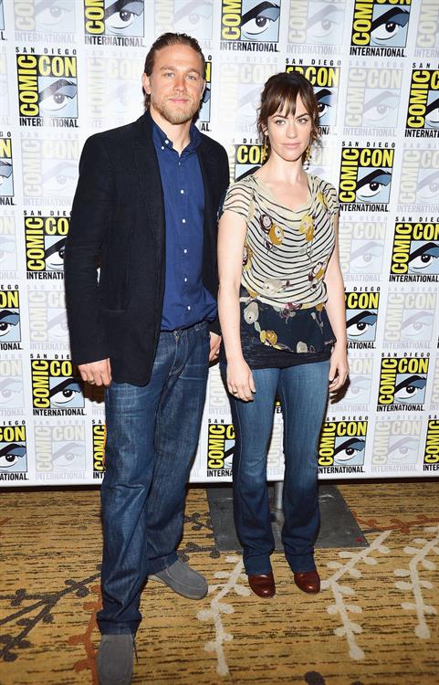 Maggie Siff - Sons of Anarchy panel during Comic-Con in San Diego (July 15, 2012)