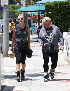 Malin Akerman out and about in Beverly Hills on May 31, 2013