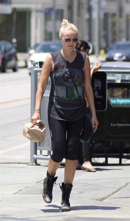 Malin Akerman out and about in Beverly Hills on May 31, 2013