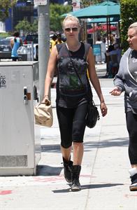 Malin Akerman out and about in Beverly Hills on May 31, 2013