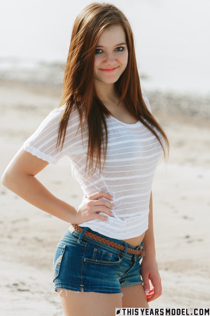 Emily French Pictures Emily French - A Day at the Beach