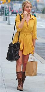 Margot Robbie - out in Soho NYC October 3, 2012