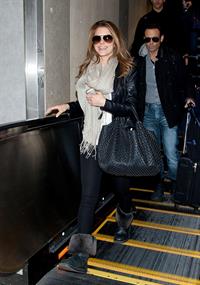 Maria Menounos arrives at LAX Airport on March 10, 2013