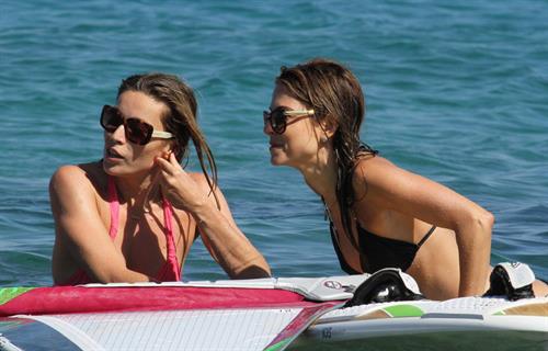 Maria Menounos Bikini Pictures Maria Menounos Wearing a bikini at a beach in Greece on June 19, 2013