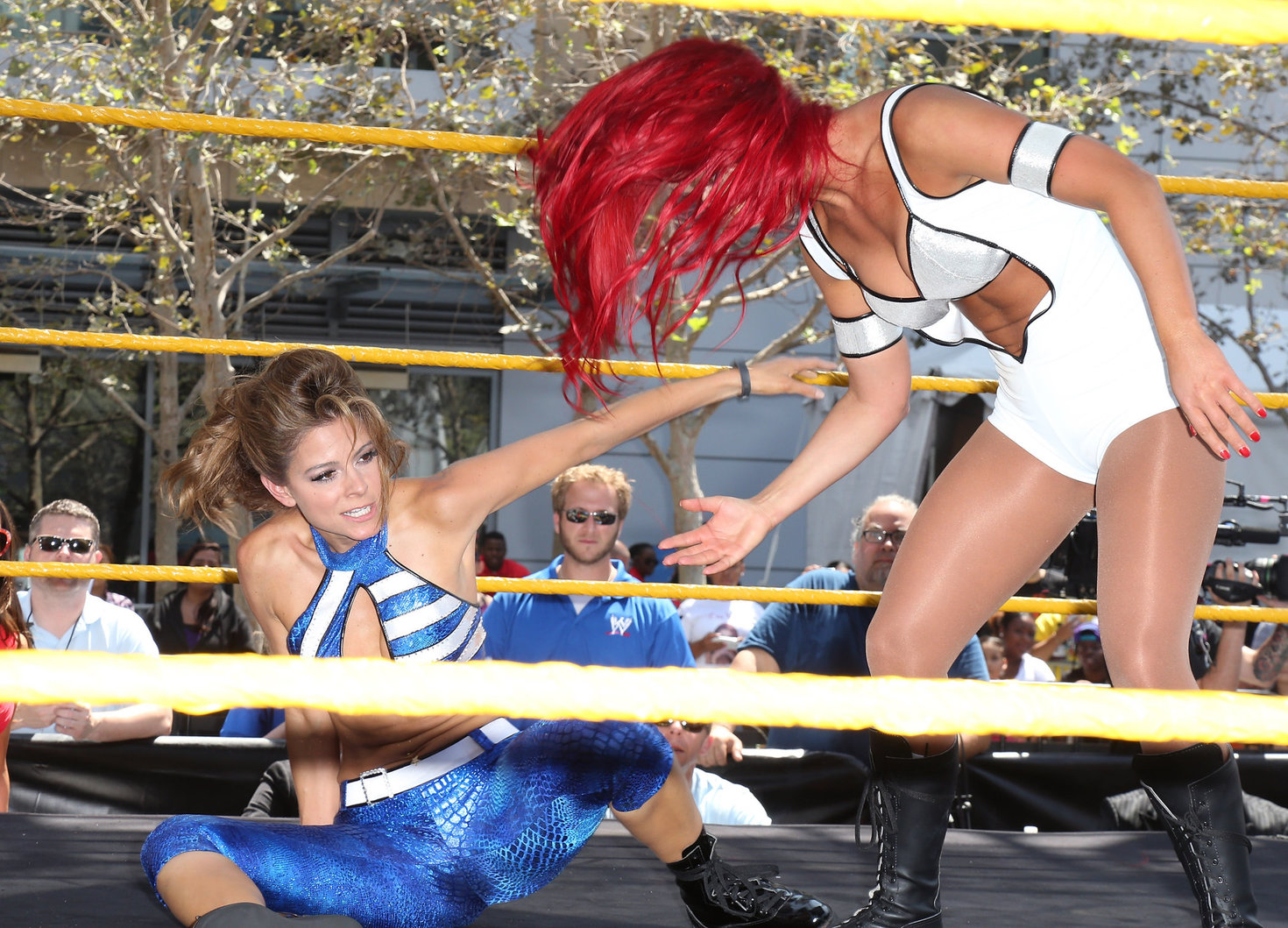 Maria Menounos WWE SummerSlam 2013 in LA 8/18/13 