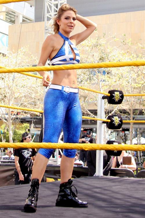 Maria Menounos WWE SummerSlam 2013 in LA 8/18/13 