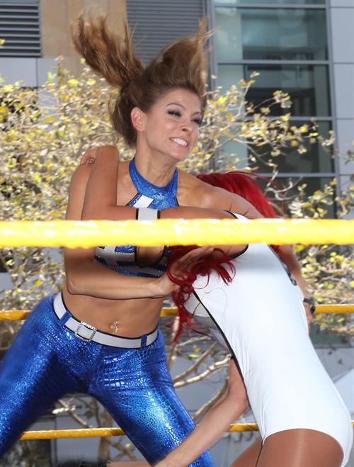 Maria Menounos WWE SummerSlam 2013 in LA 8/18/13 