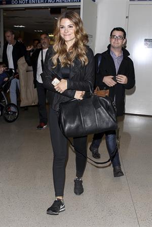 Maria Menounos – LAX airport arrival in LA 10/15/13  