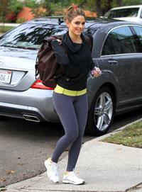 Maria Menounos at the gym in Los Angeles 11/16/12 