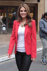 Maria Menounos Set of Extra at The Grove in LA - November 8, 2012