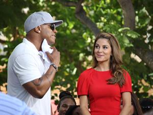 Maria Menounos at The Grove for filming October 2, 2012 