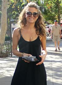 Maria Menounos  At LA Piazza at the Grove in LA 24.09.12 