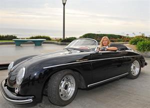 Maria Sharapova Porsche photoshoot in Manhattan Beach, California on July 11, 2013 