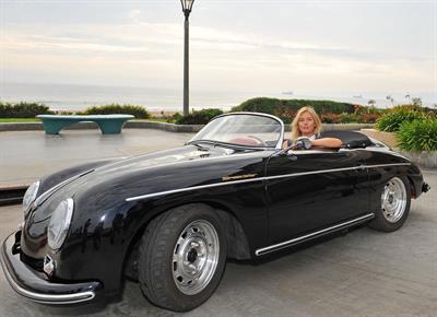 Maria Sharapova Porsche photoshoot in Manhattan Beach, California on July 11, 2013 