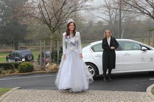 Marine Lorphelin Returns to her Hometown (Dec 19, 2012) 