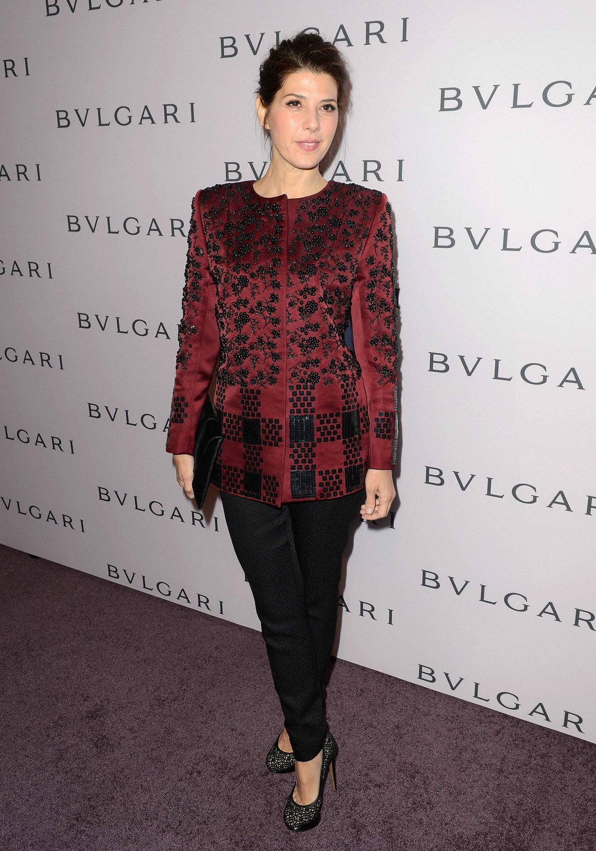 Marisa Tomei BVLGARI Elizabeth Taylor Collection Party February19, 2013 
