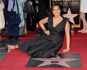 Mariska Hargitay Honored With Star On The Hollywood Walk Of Fame - Hollywood, Nov. 8, 2013 