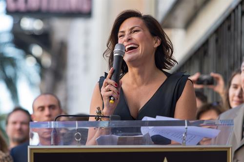 Mariska Hargitay Honored With Star On The Hollywood Walk Of Fame - Hollywood, Nov. 8, 2013 