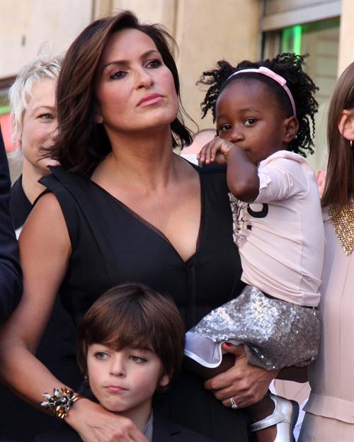 Mariska Hargitay Honored With Star On The Hollywood Walk Of Fame - Hollywood, Nov. 8, 2013 