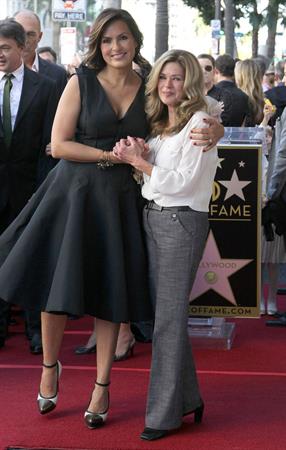 Mariska Hargitay Honored With Star On The Hollywood Walk Of Fame - Hollywood, Nov. 8, 2013 