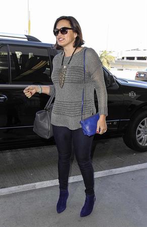 Mariska Hargitay Arrives at LAX Airport in Los Angeles (November 11, 2013) 
