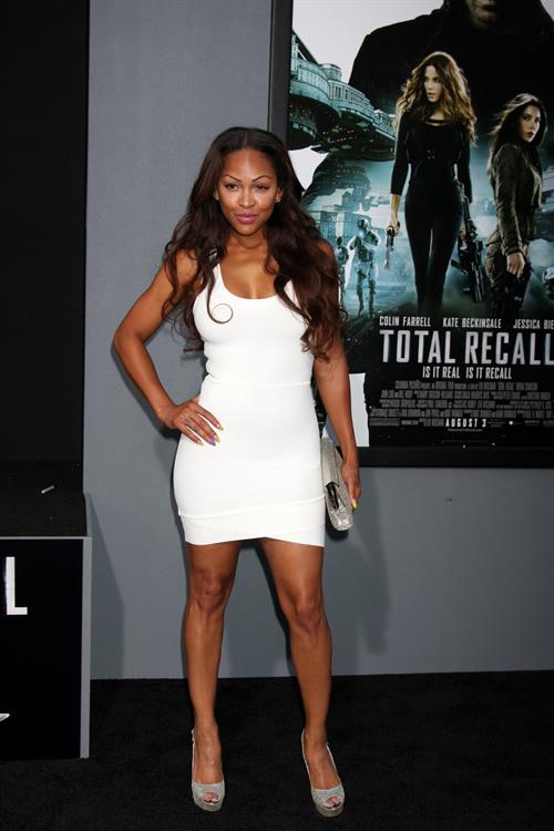 Meagan Good  Total Recall  - Los Angeles Premiere, Aug 2, 2012 