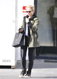 Mena Suvari - Out and about in Beverly Hills on February 21, 2013