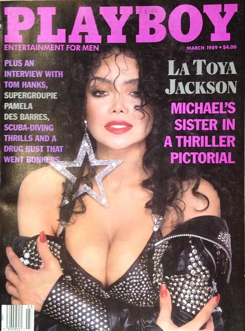 La Toya Jackson nude Playboy March 1989