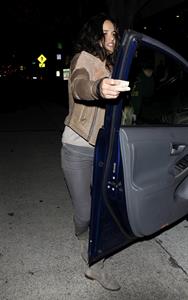 Michelle Rodriguez leaving the Madeo Restaurant in Hollywood, Los Angeles on April 3, 2013 