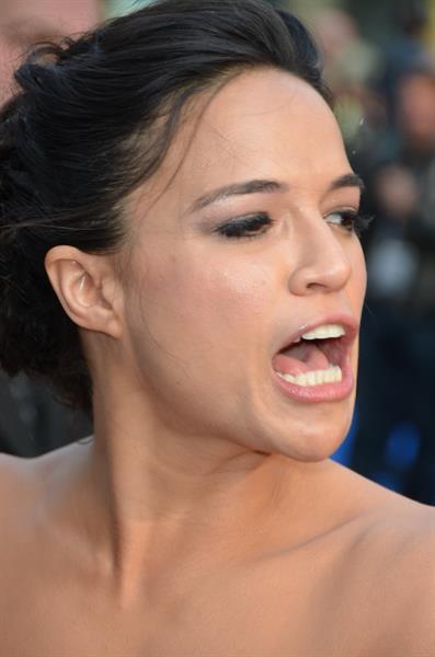 Michelle Rodriguez at the Fast and Furious 6 premiere, London - May 7, 2013 