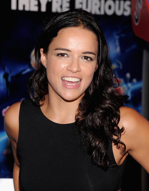 Michelle Rodriguez at the  Turbo  New York Premiere on July 9, 2013 