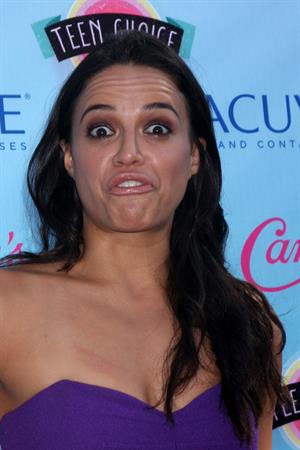 Michelle Rodriguez at the Teen Choice Awards 2013 in Universal City August 11, 2013 