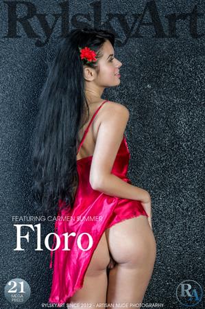 Carmen Summer Nude Pictures Carmen Summer in  Floro  for Rylsky Art -