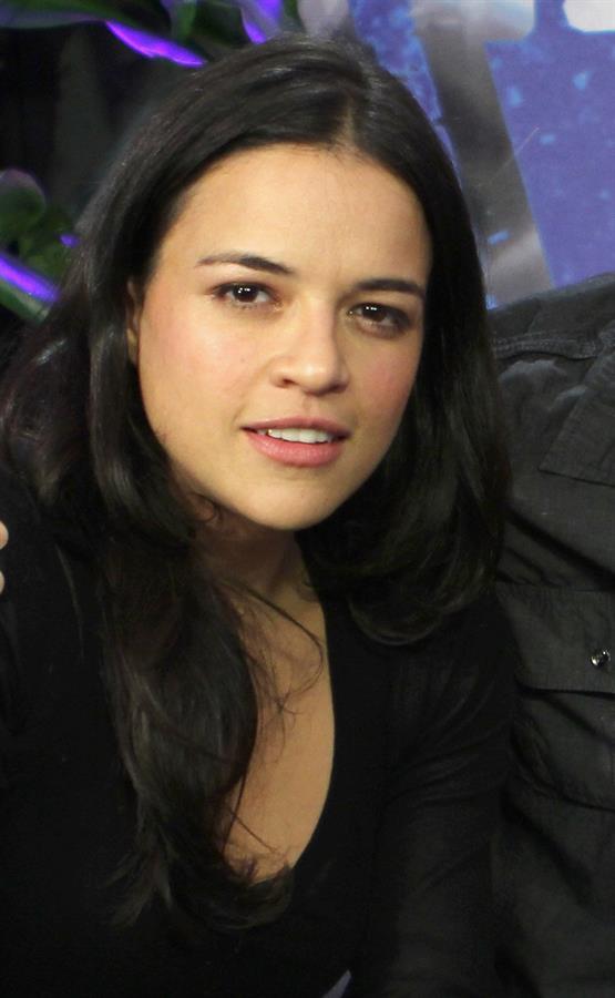 Michelle Rodriguez - Visit Young Hollywood Studio - August 25, 2012