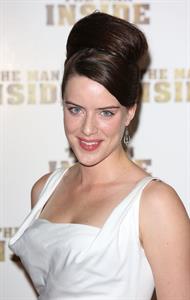 Michelle Ryan attends 'The Man Inside' UK film premiere at the Vue Leicester Square on July 24, 2012 in London, England