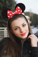 Giulia in  Clienta  for Errotica Archives - Alluring Giulia sensually poses on the bed baring her delectable body.