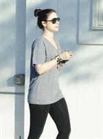 Michelle Trachtenberg shopping in Beverly Hills 9/12/13