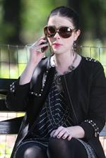 Michelle Trachtenberg on the Set of Gossip Girl in Central Park - September 24, 2012 