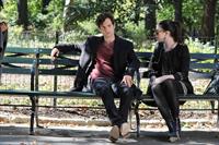 Michelle Trachtenberg on the Set of Gossip Girl in Central Park - September 24, 2012 