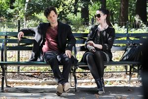 Michelle Trachtenberg on the Set of Gossip Girl in Central Park - September 24, 2012 