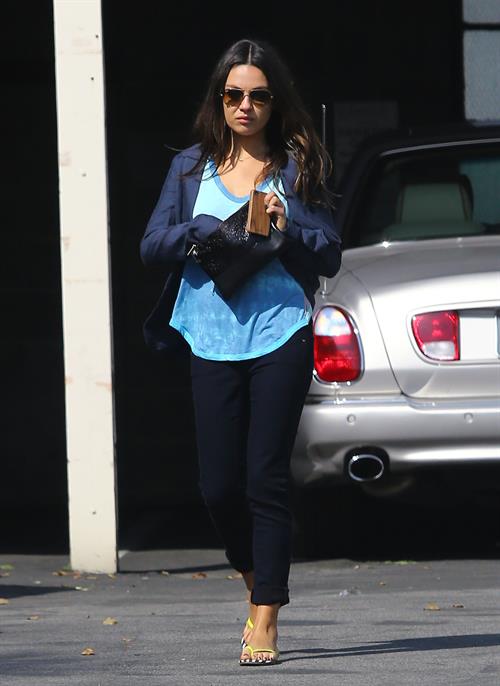 Mila Kunis out and about in Beverly Hills 2/18/13 
