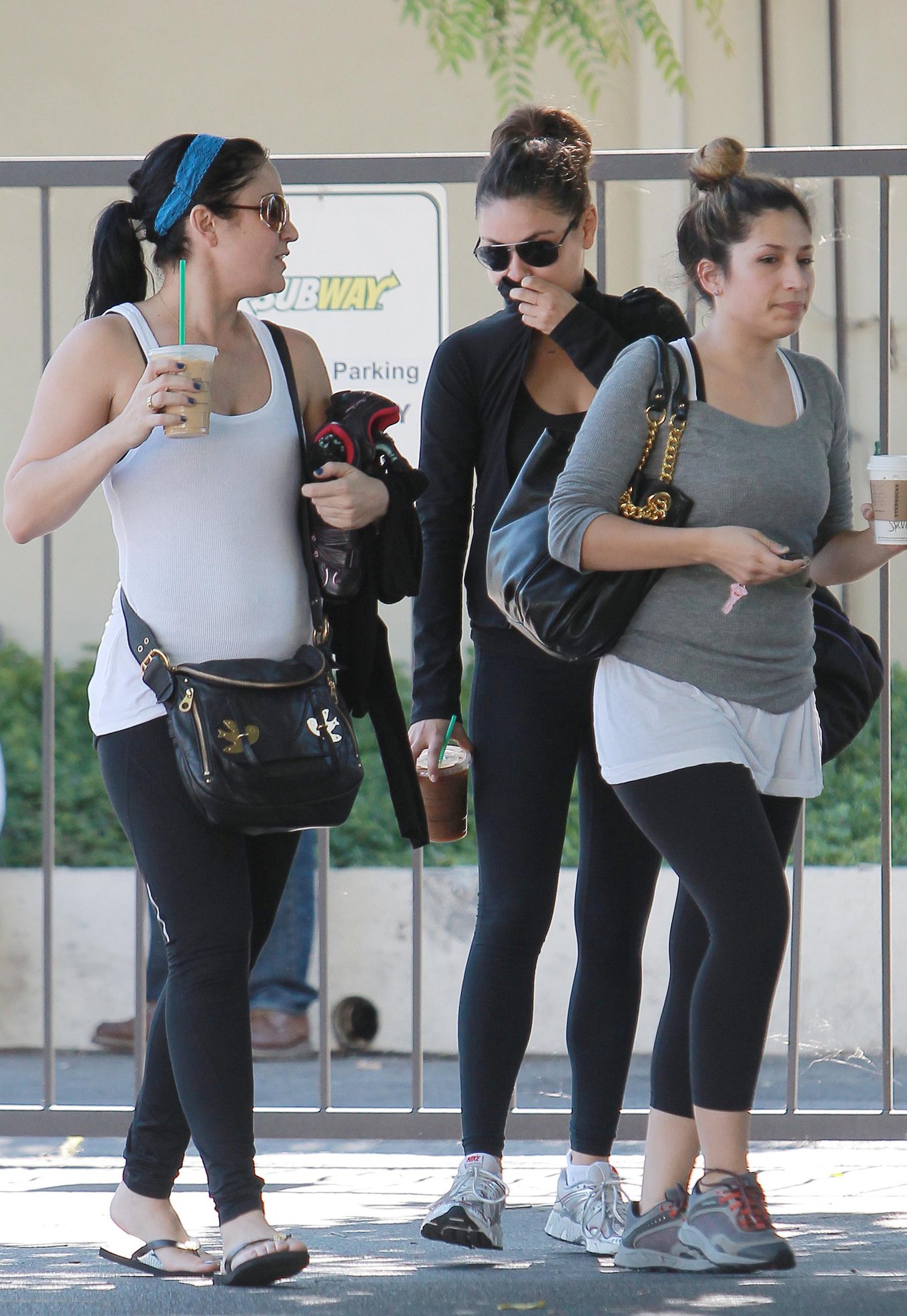 Mila Kunis leaving exercise class in West Hollywood 10/23/12 