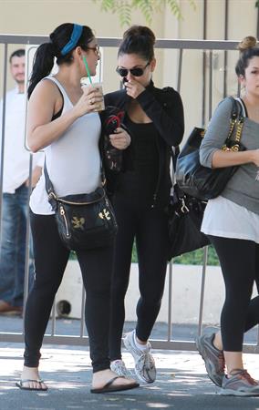 Mila Kunis leaving exercise class in West Hollywood 10/23/12 