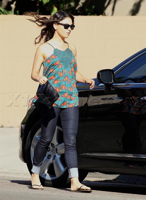 Mila Kunis in Studio City - September 30, 2012 